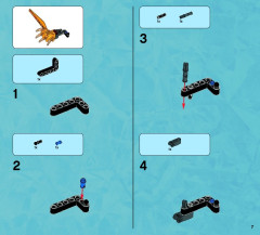 LEGO 70144 instructions page 7 – build guide