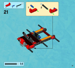 LEGO 70144 instructions page 21 – build guide