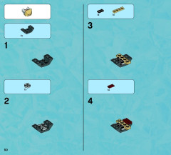 LEGO 70144 instructions page 50 – build guide