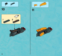 LEGO 70144 instructions page 70 – build guide