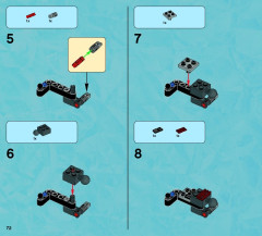 LEGO 70144 instructions page 72 – build guide