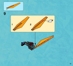 LEGO 70144 instructions page 73 – build guide