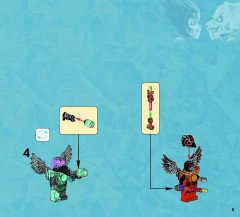 LEGO 70145 instructions page 5 – build guide