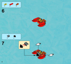 LEGO 70145 instructions page 8 – build guide