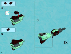 LEGO 70145 instructions page 6 – build guide