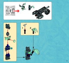 LEGO 70146 instructions page 3 – build guide