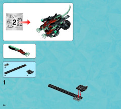 LEGO 70146 instructions page 34 – build guide