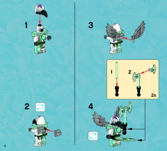 LEGO 70146 instructions page 4 – build guide