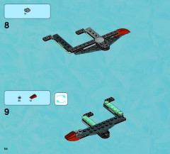 LEGO 70146 instructions page 54 – build guide