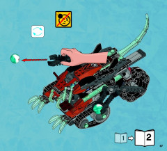 LEGO 70146 instructions page 67 – build guide