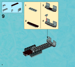 LEGO 70146 instructions page 8 – build guide