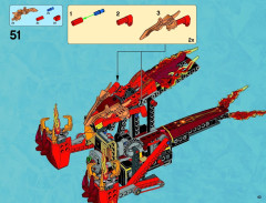 LEGO 70146 instructions page 43 – build guide