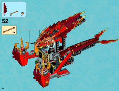 LEGO 70146 instructions page 44 – build guide