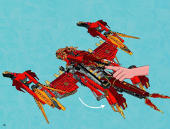 LEGO 70146 instructions page 72 – build guide