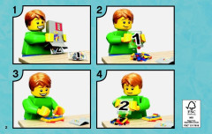 LEGO 70147 instructions page 2 – build guide