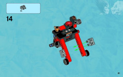 LEGO 70147 instructions page 21 – build guide