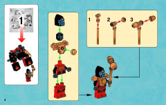 LEGO 70147 instructions page 4 – build guide