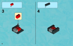 LEGO 70147 instructions page 6 – build guide