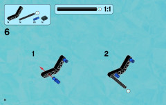 LEGO 70147 instructions page 8 – build guide