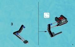 LEGO 70147 instructions page 9 – build guide