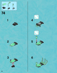 LEGO 70147 instructions page 68 – build guide