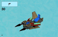 LEGO 70147 instructions page 40 – build guide
