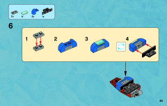 LEGO 70147 instructions page 45 – build guide