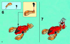 LEGO 70149 instructions page 8 – build guide