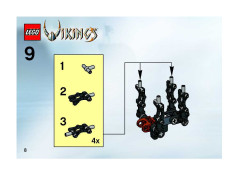 LEGO 7015 instructions page 8 – build guide