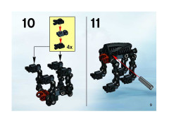 LEGO 7015 instructions page 9 – build guide