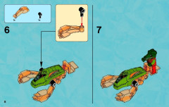 LEGO 70150 instructions page 8 – build guide