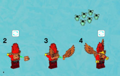 LEGO 70155 instructions page 4 – build guide