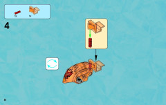 LEGO 70155 instructions page 8 – build guide