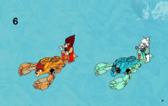 LEGO 70156 instructions page 11 – build guide