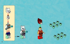 LEGO 70156 instructions page 4 – build guide