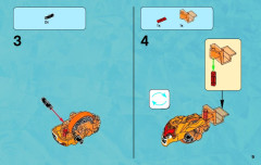 LEGO 70156 instructions page 9 – build guide