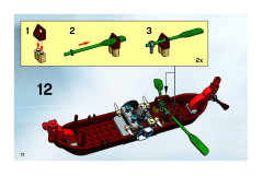 LEGO 7016 instructions page 12 – build guide