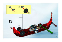 LEGO 7016 instructions page 13 – build guide