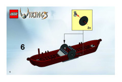 LEGO 7016 instructions page 6 – build guide