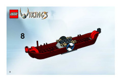 LEGO 7016 instructions page 8 – build guide