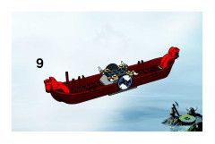 LEGO 7016 instructions page 9 – build guide