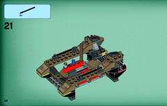 LEGO 70161 instructions page 28 – build guide