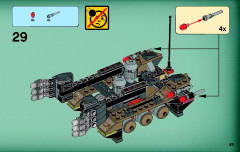 LEGO 70161 instructions page 45 – build guide