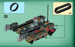 LEGO 70161 instructions page 47 – build guide