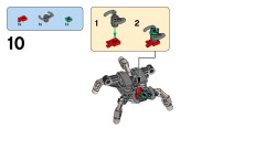 LEGO 70161 instructions page 11 – build guide