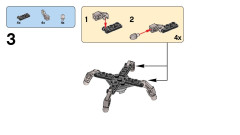 LEGO 70161 instructions page 4 – build guide