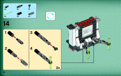 LEGO 70163 instructions page 12 – build guide
