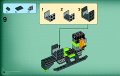 LEGO 70163 instructions page 10 – build guide