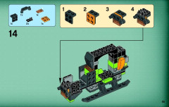 LEGO 70163 instructions page 15 – build guide