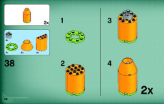 LEGO 70163 instructions page 42 – build guide